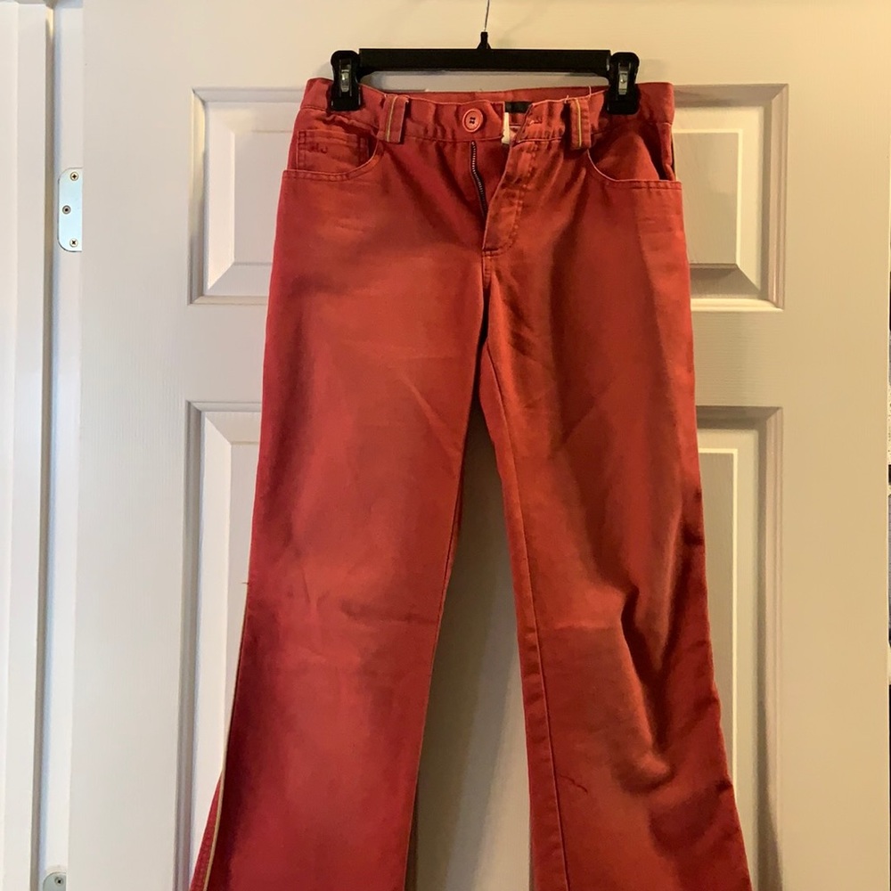 Marc Jacobs red khaki pants